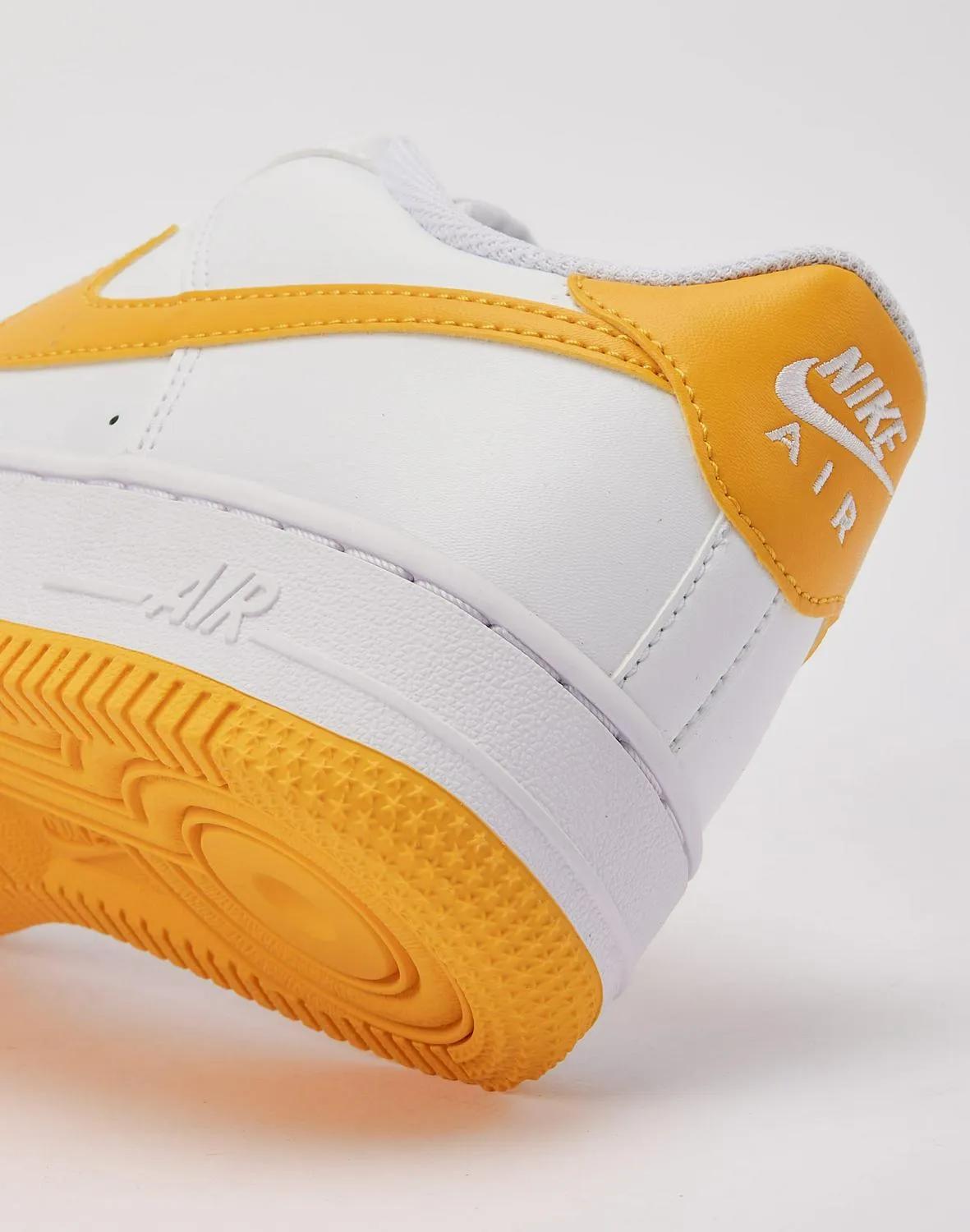 Kids Nike Air Force 1 Low GS University Gold White FV5948-109 Shoe Trainer