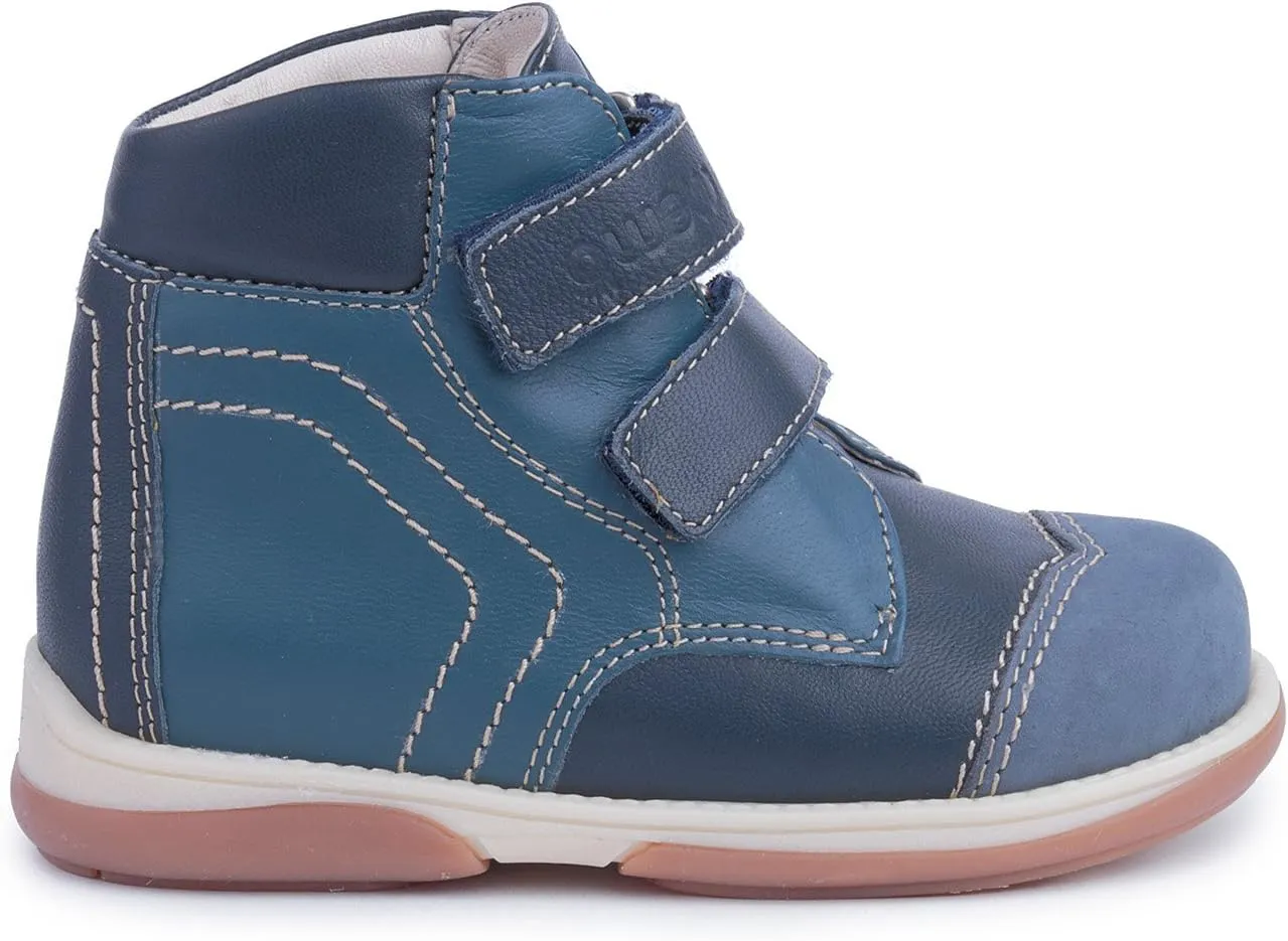Kids Orthopedic Corrective High-Top Ankle Support AFO Brace-Like Shoes for Arch Supports to Treat and Prevent Tip Toe Walking Flat Feet in Toddler Boys