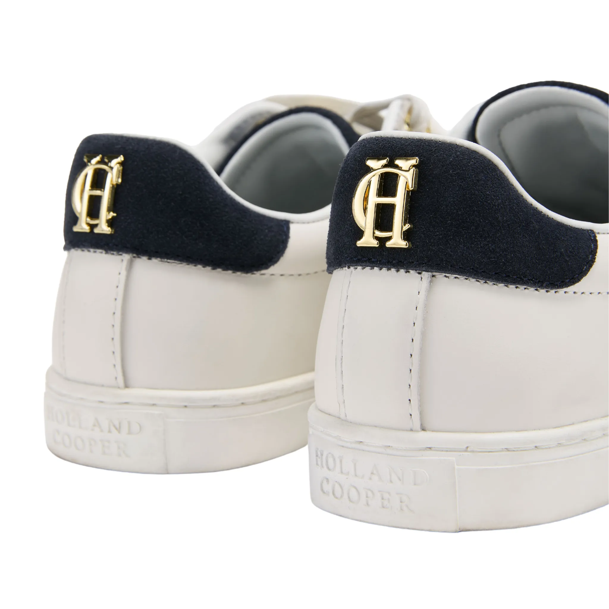 Knightsbridge Court Trainer White Navy