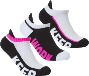Ladies 3 pack of Low Cut Trainer Liners Gym Socks