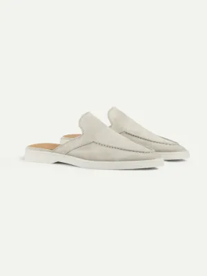 Lady Light Grey Yacht Slipper