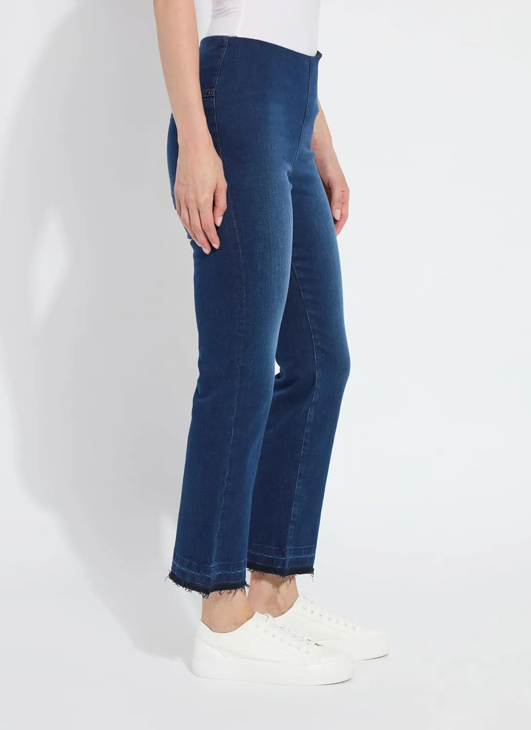 Lyssé Ankle Baby Boot Premium Denim