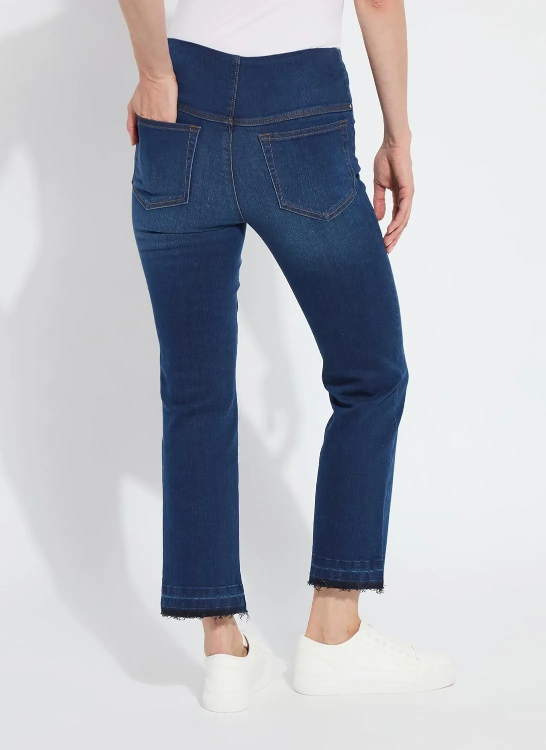 Lyssé Ankle Baby Boot Premium Denim