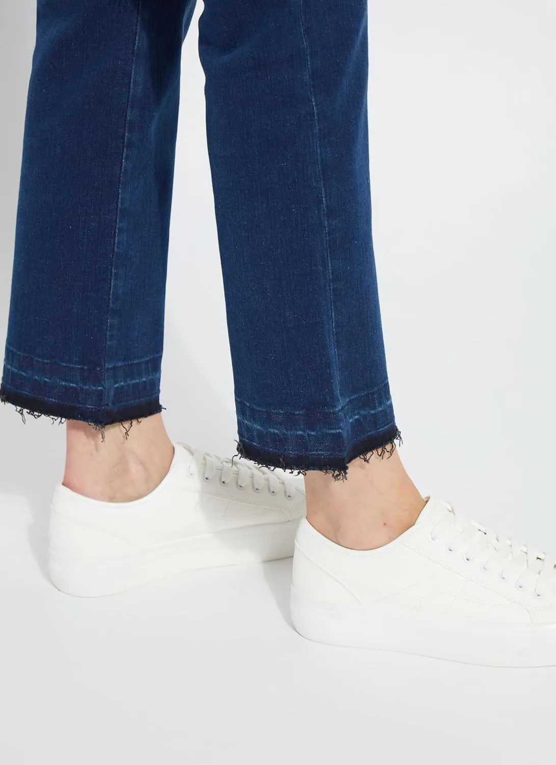 Lyssé Ankle Baby Boot Premium Denim