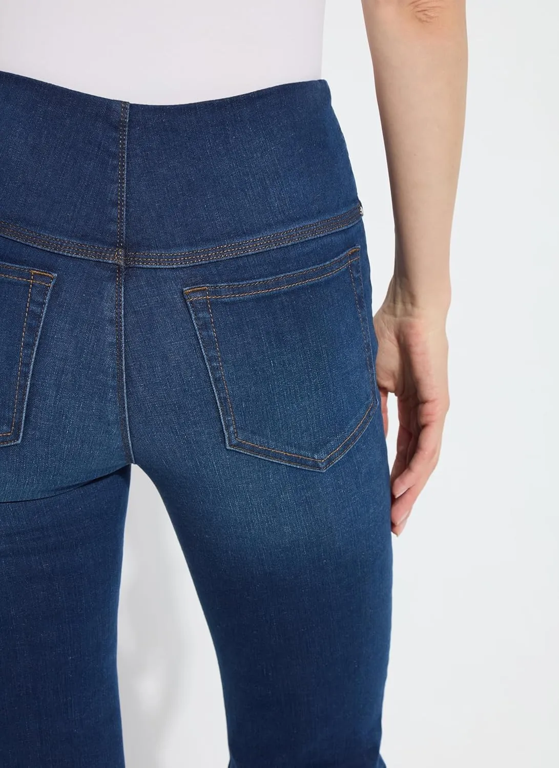 Lyssé Ankle Baby Boot Premium Denim