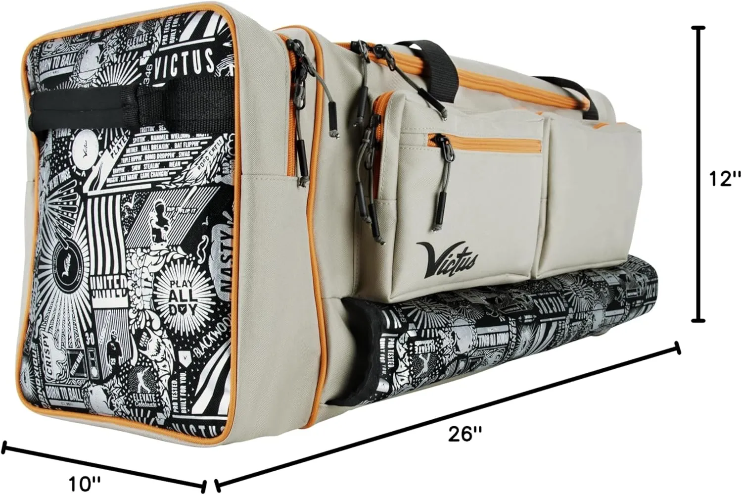 Marucci Victus Nox Duffel Bag, Baseball & Fastptich