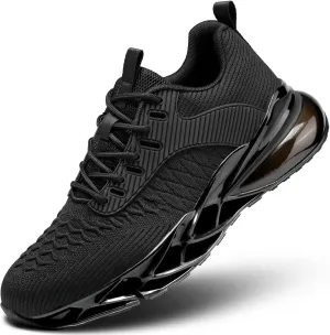 Mens Air Fashion Sneakers Blade Running Walking Shoes Comfortable Non Slip Work Sport Athletic Tennis Shoes