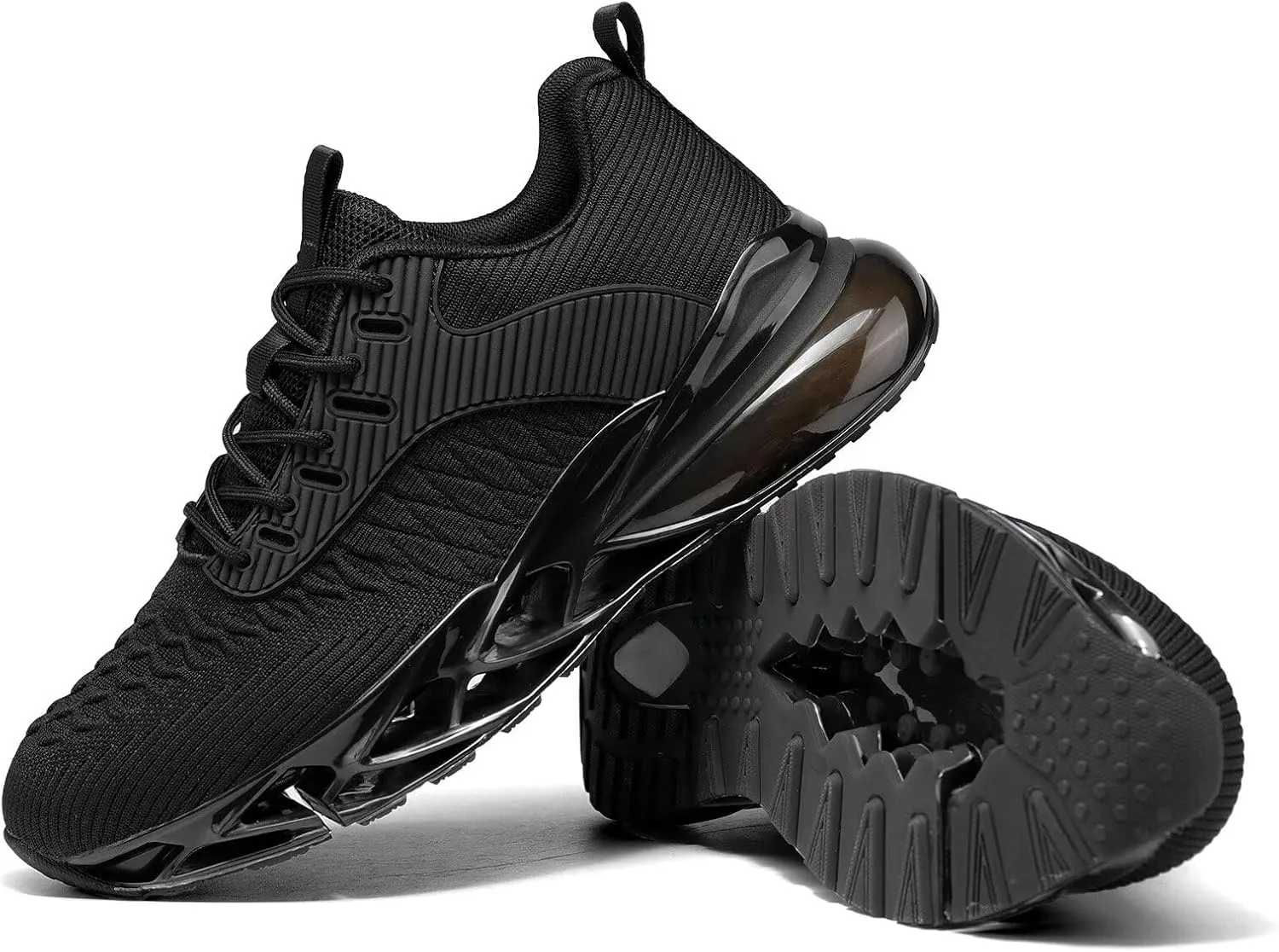 Mens Air Fashion Sneakers Blade Running Walking Shoes Comfortable Non Slip Work Sport Athletic Tennis Shoes