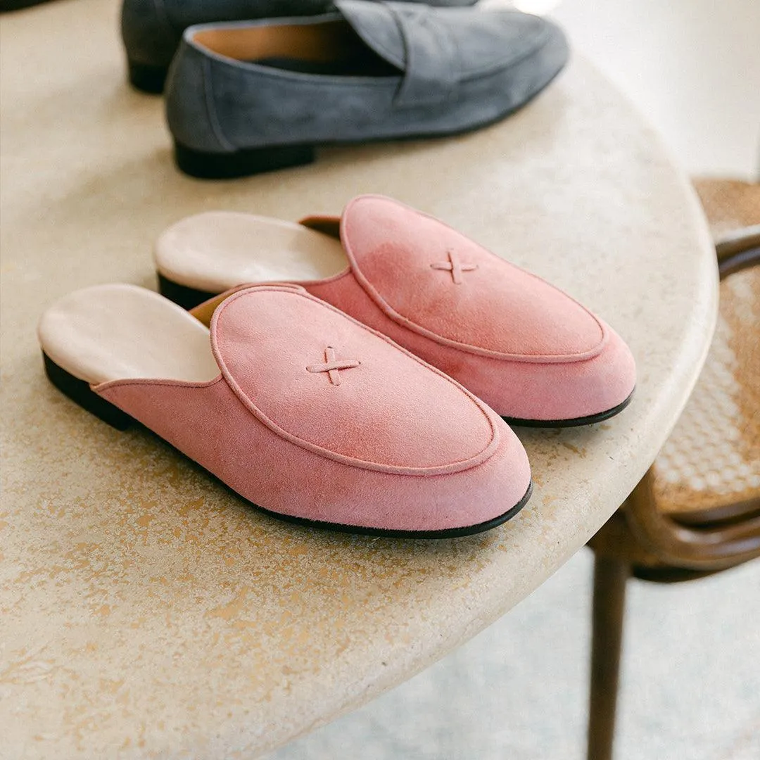 Men's Begonia Suede Milano Mule From Del Toro Shoes