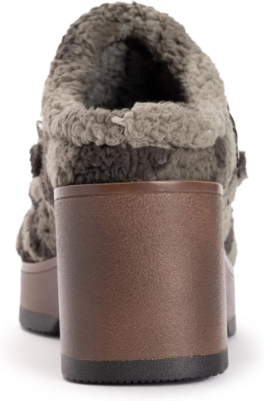 MUK LUKS Women's Spain Aragon Heeled Mule Shoes
