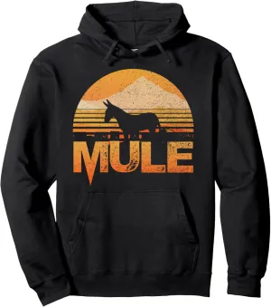 MULE Owner Lovers Hoodie, Vintage Retro Pullover Hoodie