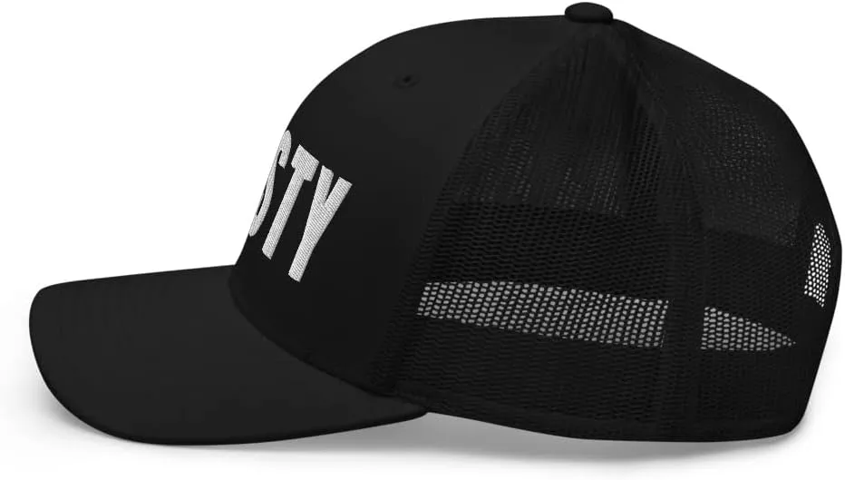 Nasty Trucker Hat Slang Girls Be Nasty Gal Snapback Embroidered Mesh Back Baseball Cap