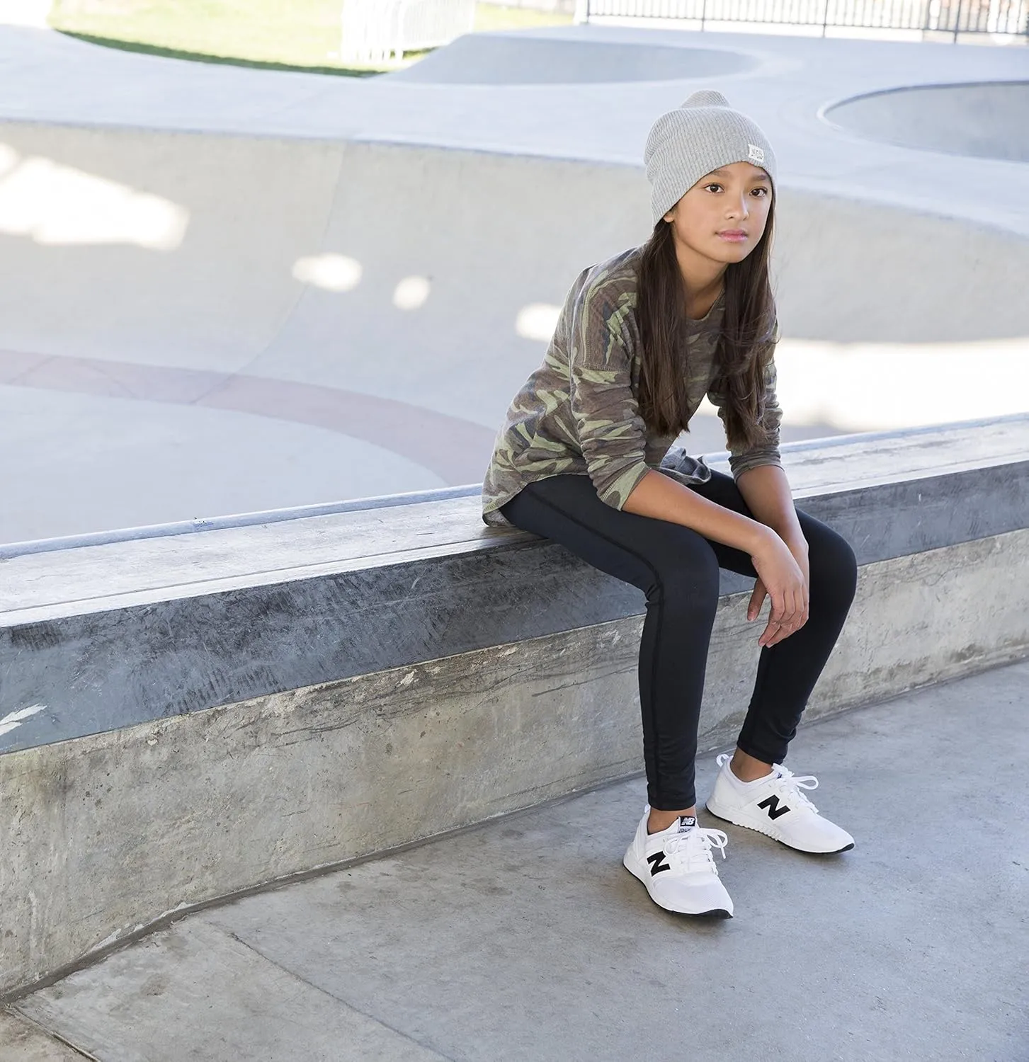 New Balance Girls' Performance Fashion Athletic Tights