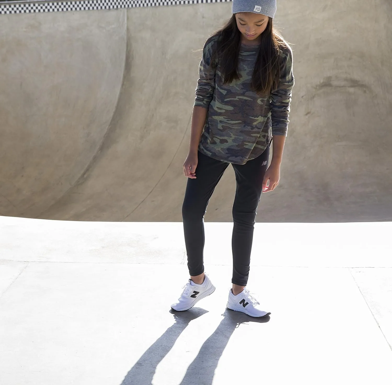 New Balance Girls' Performance Fashion Athletic Tights