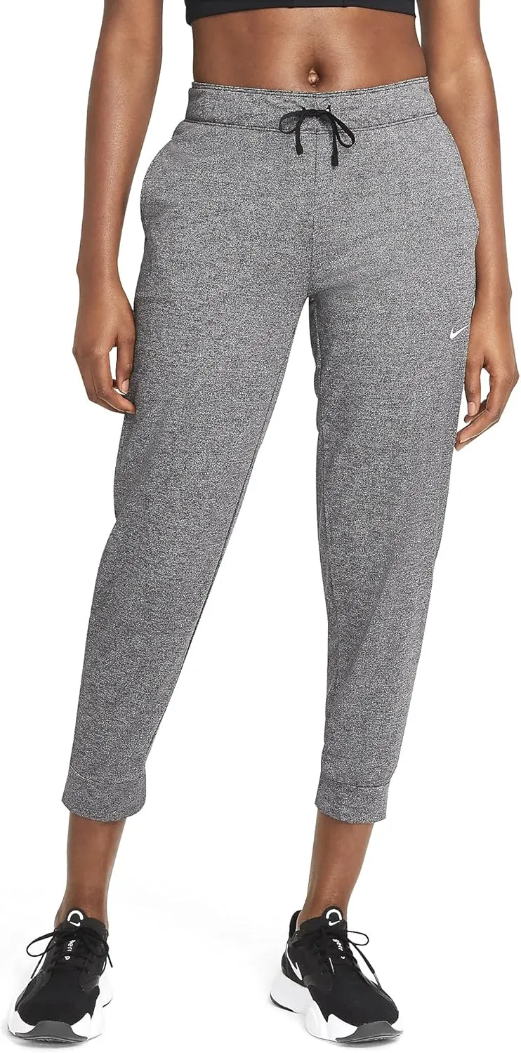 Nike Attack Women's 7/8 Training Pants (Medium, Black/Heather/Black/White)