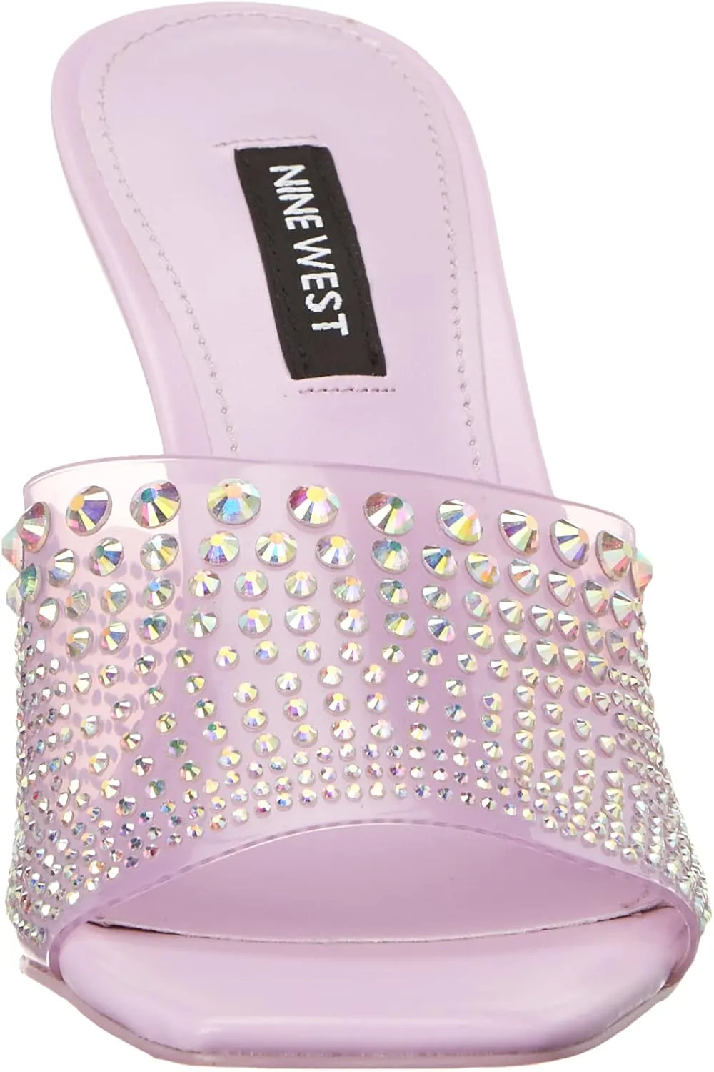 Nine West Women's Ziptip Rhinestone Heeled Sandal