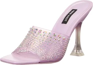 Nine West Women's Ziptip Rhinestone Heeled Sandal