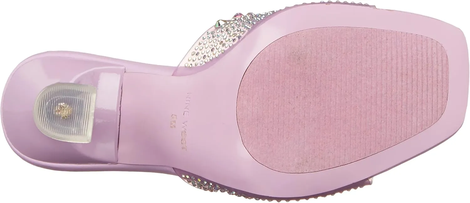 Nine West Women's Ziptip Rhinestone Heeled Sandal