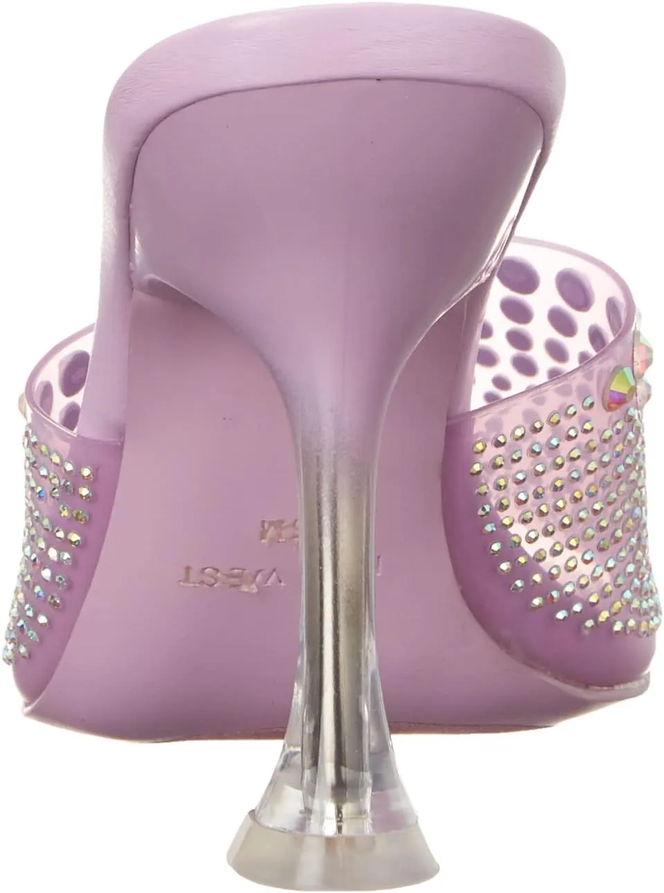 Nine West Women's Ziptip Rhinestone Heeled Sandal