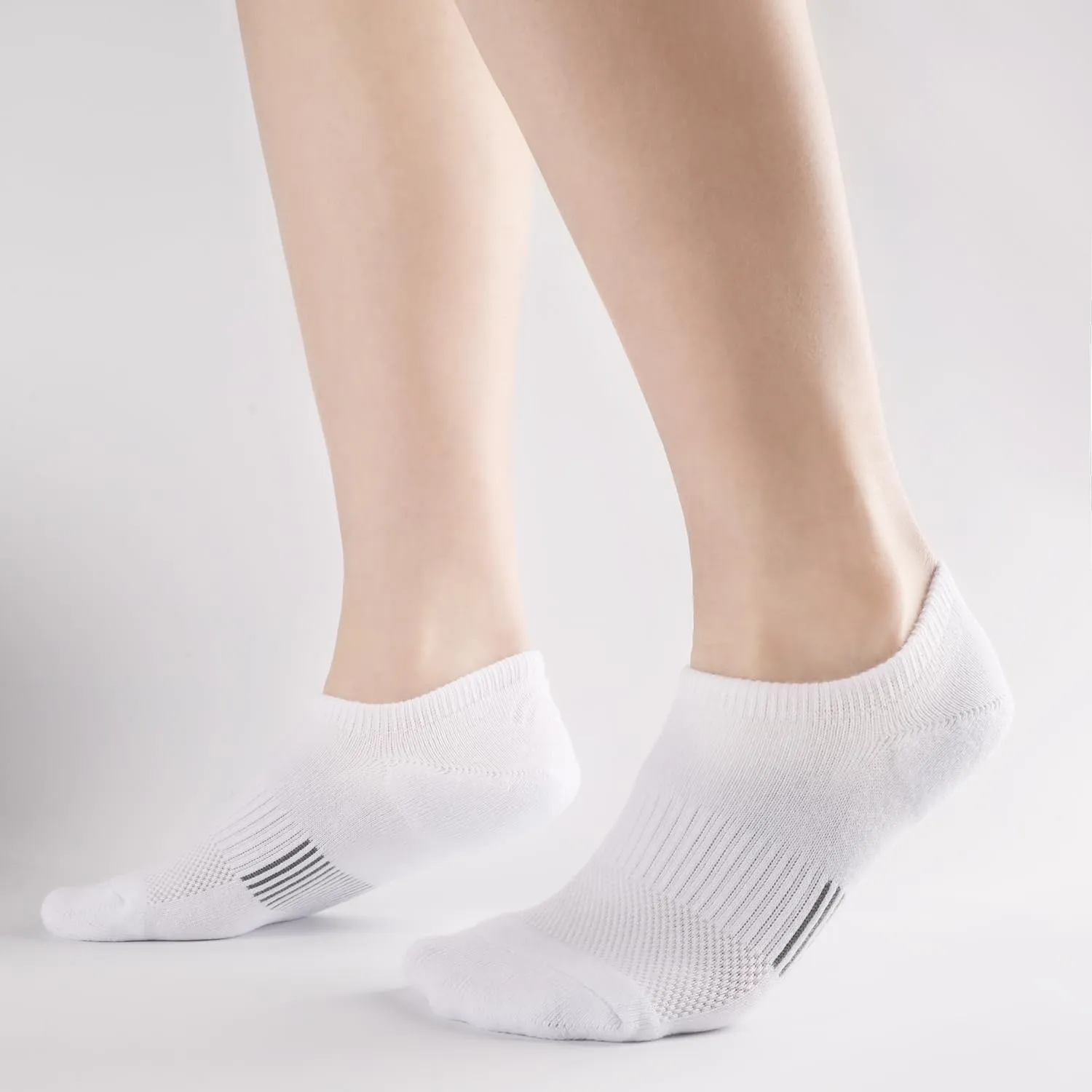 No Show Socks Womens Men 6/8 Pairs Low Cut Cushioned Athletic Ankle Running Socks