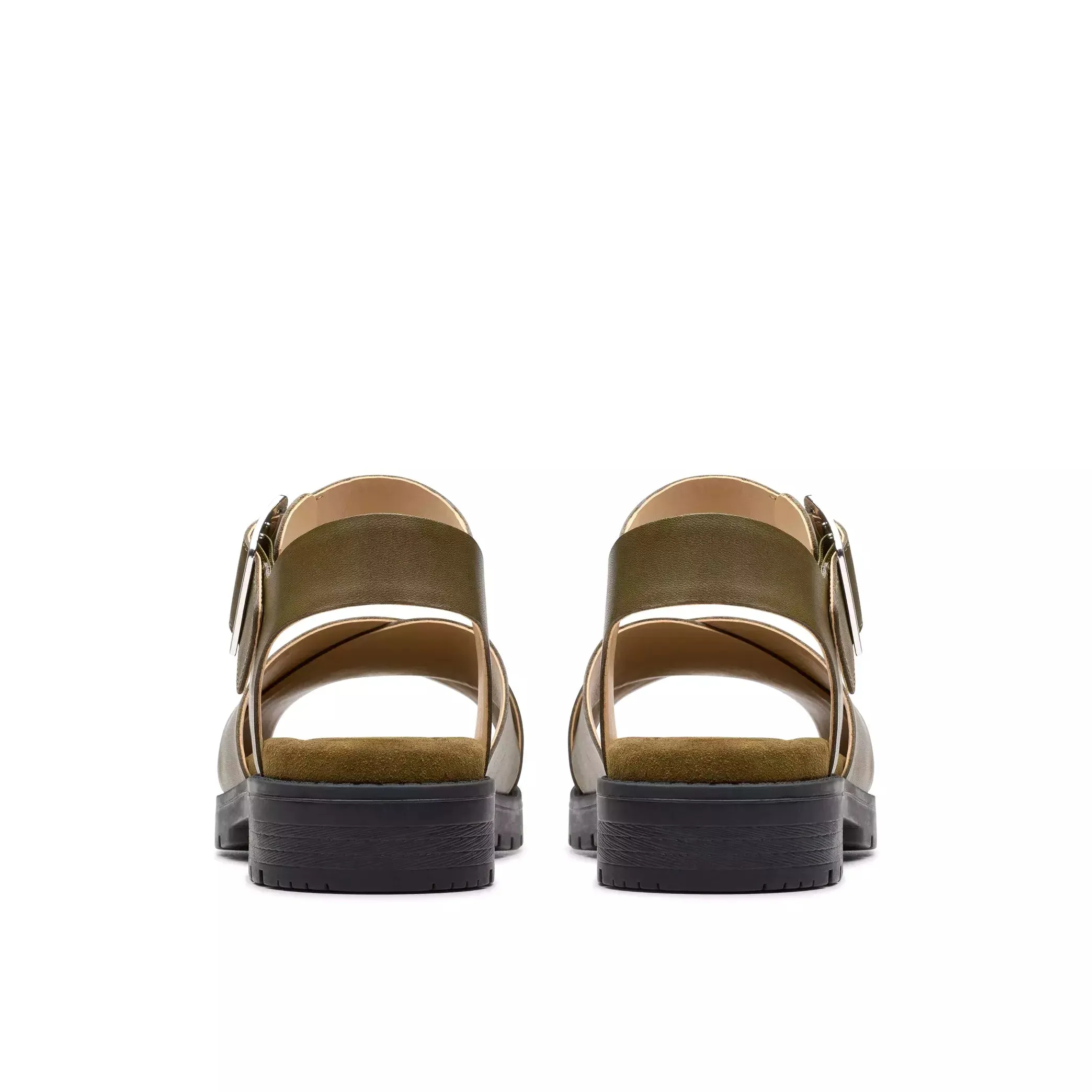 'Orinoco Cross' women's sandal - Green