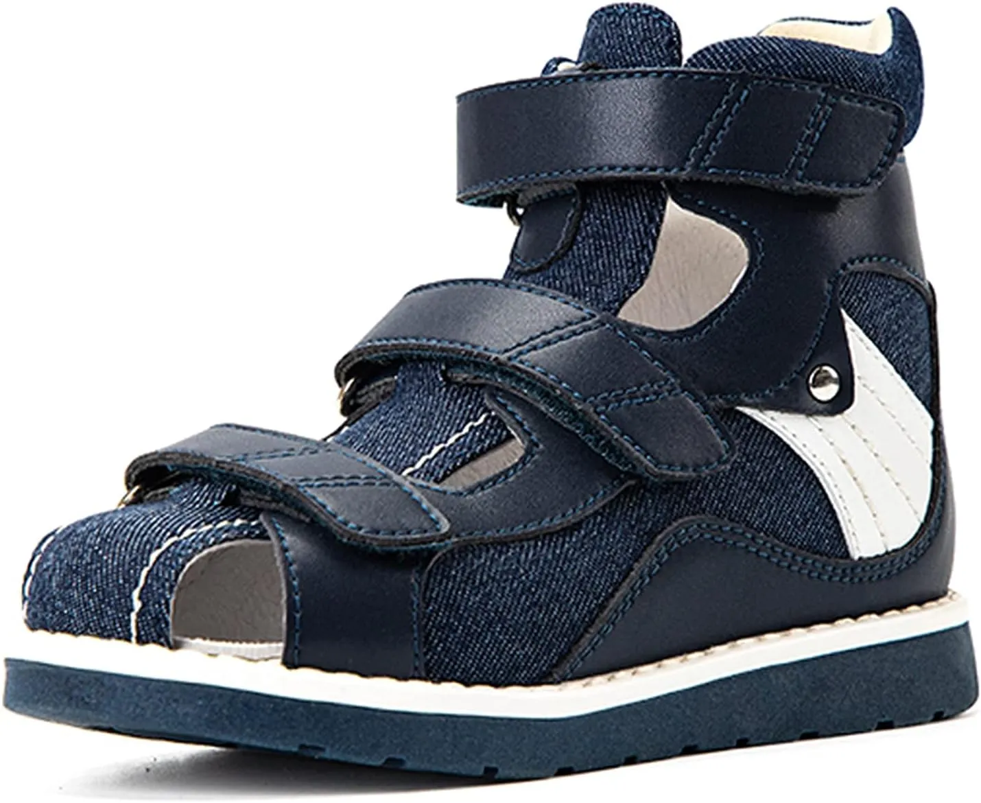 Orthopedic Sandals for Kids High Back Ankle Support 2021 New Summer Corrective Shoes Flat Foot X-legs Care