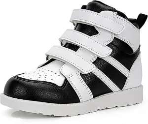Orthopedic Shoes for Kids and Toddlers,High Back Corrective Sneakers with Ankle and Arch Support for Boys and Girls Flat Foot