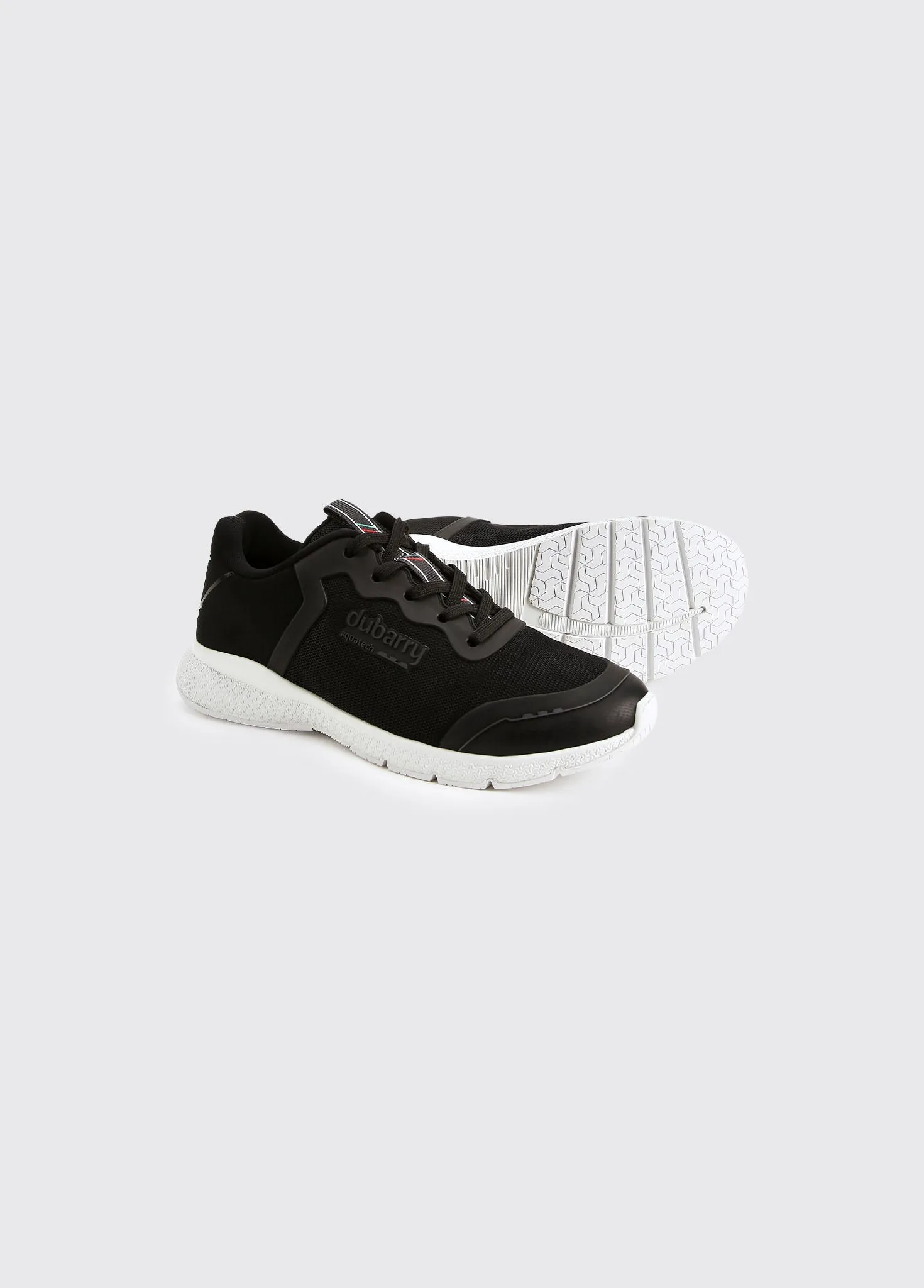Palermo Mens Lightweight Sporty Trainer - Black