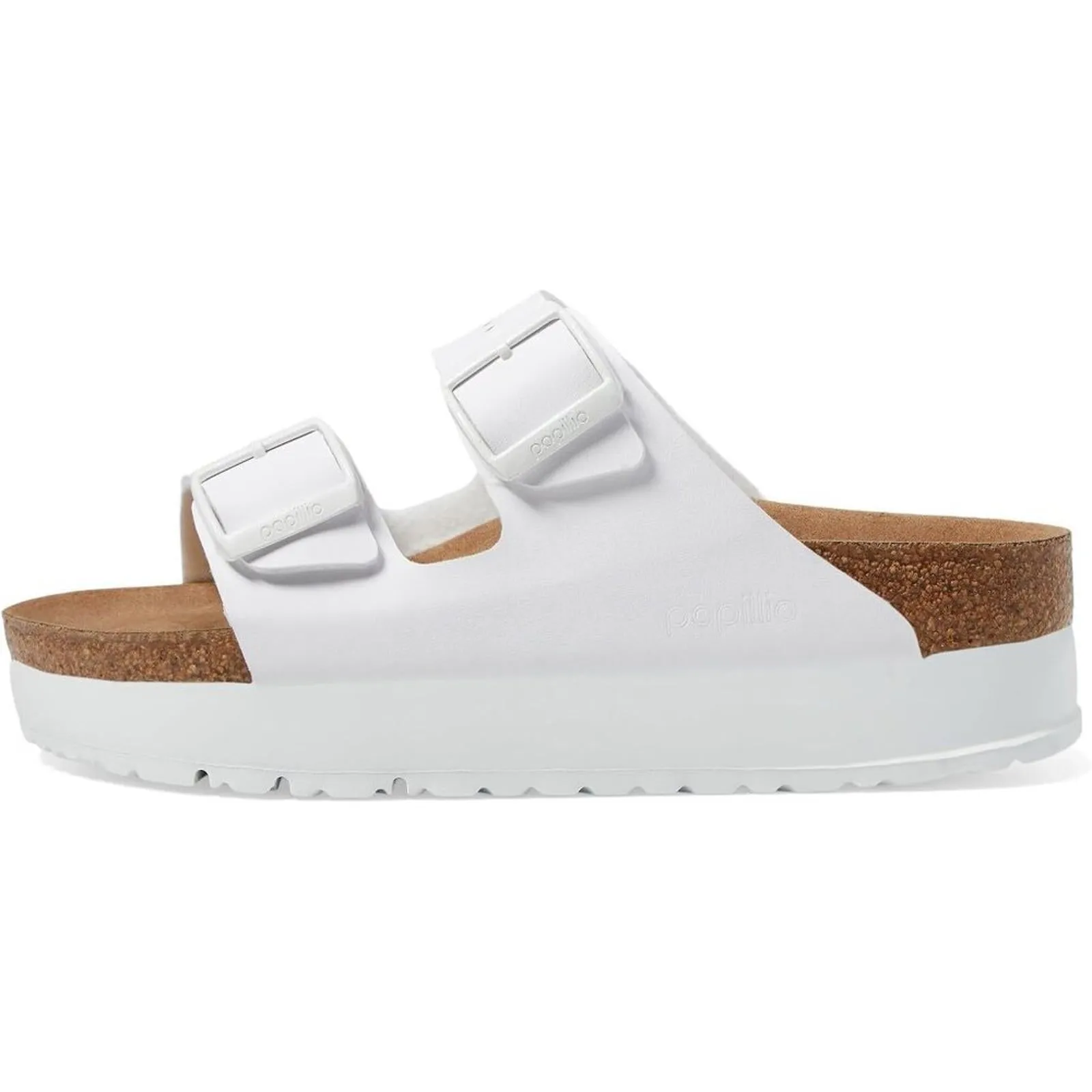 Papillio Arizona White Platform Sandals