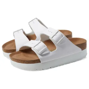 Papillio Arizona White Platform Sandals