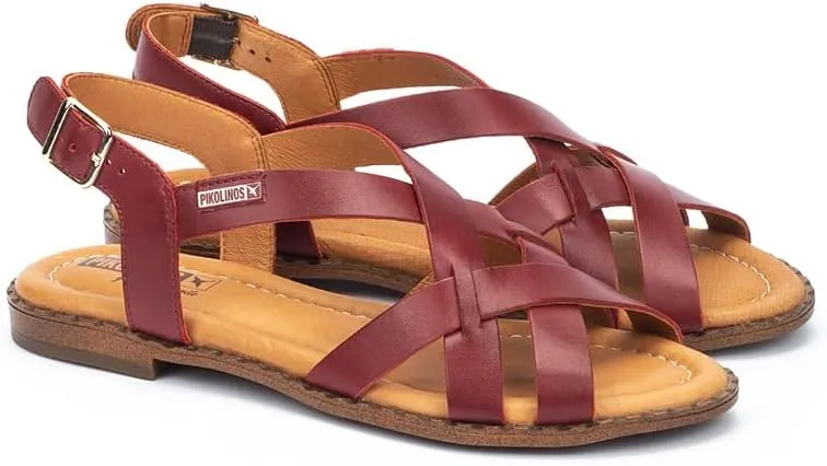 PIKOLINOS Flat Sandals Leather Algar for Woman