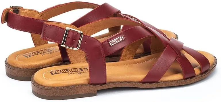 PIKOLINOS Flat Sandals Leather Algar for Woman