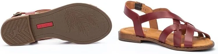 PIKOLINOS Flat Sandals Leather Algar for Woman