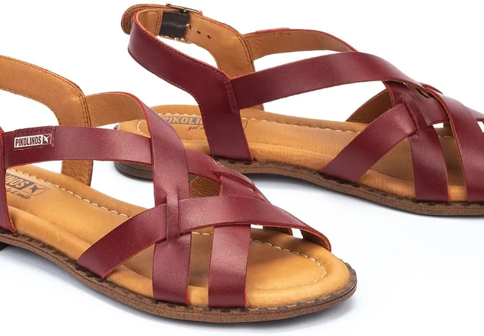 PIKOLINOS Flat Sandals Leather Algar for Woman