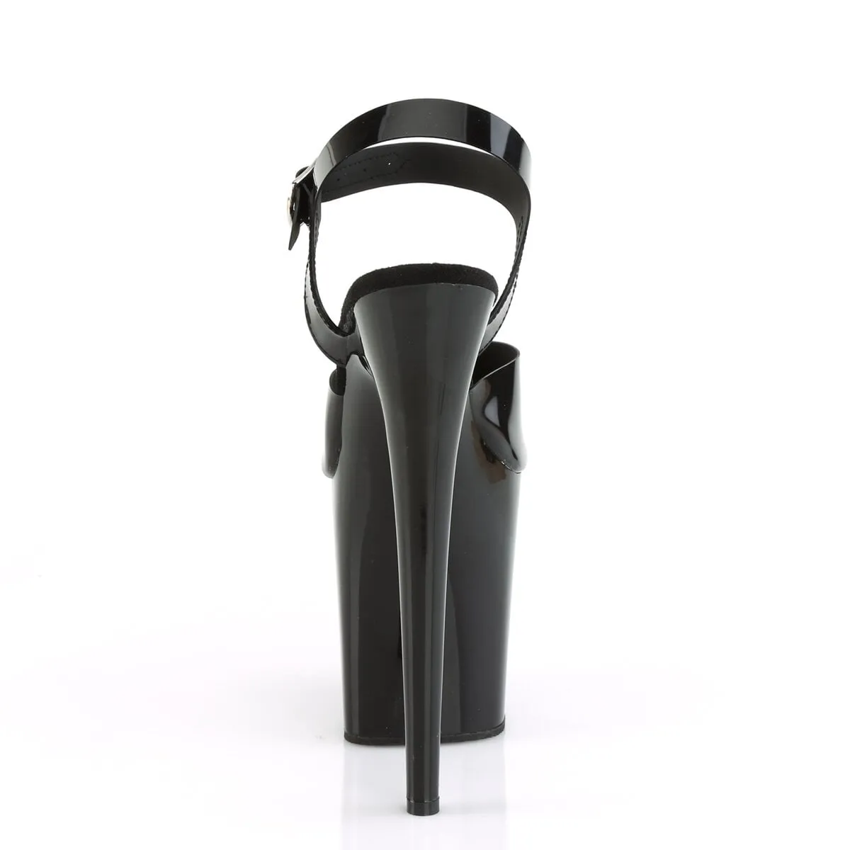 Pleaser Flamingo-808N-Black-Size 6-Clearance