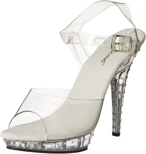 Pleaser Women's Lip-108SDT/C/M Platform Sandal
