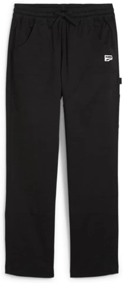 PUMA Mens Downtown Double Knee Pants Casual Comfort Technology - Black - Size M