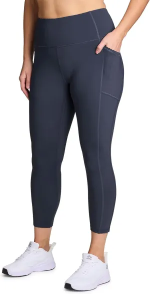 RBX Active Women's Plus Size Stretch Ankle/Full Length Workout Running Gym Yoga Leggings