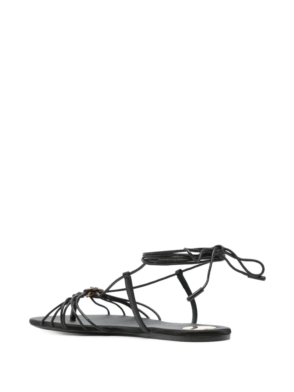 Saint Laurent Babylone Leather Sandals
