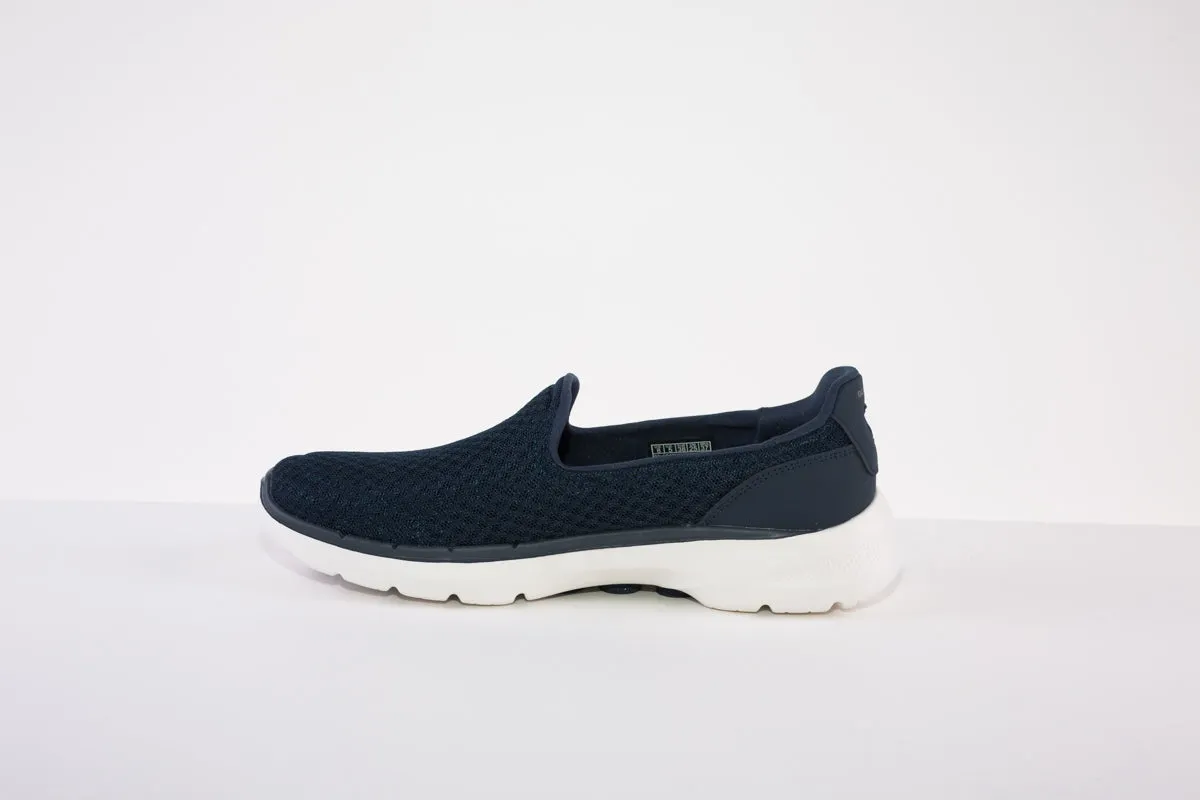 SKECHERS 124508 GOWALK 6-BIG SPLASH SLIP-ON TRAINER - NAVY/WHITE