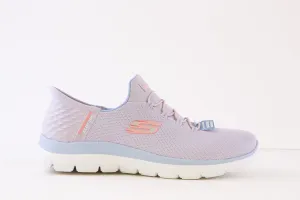 SKECHERS - 150123 SLIP-INS:SUMMITS DIAMOND DREAM-BUNGEE TRAINER - LAVENDER