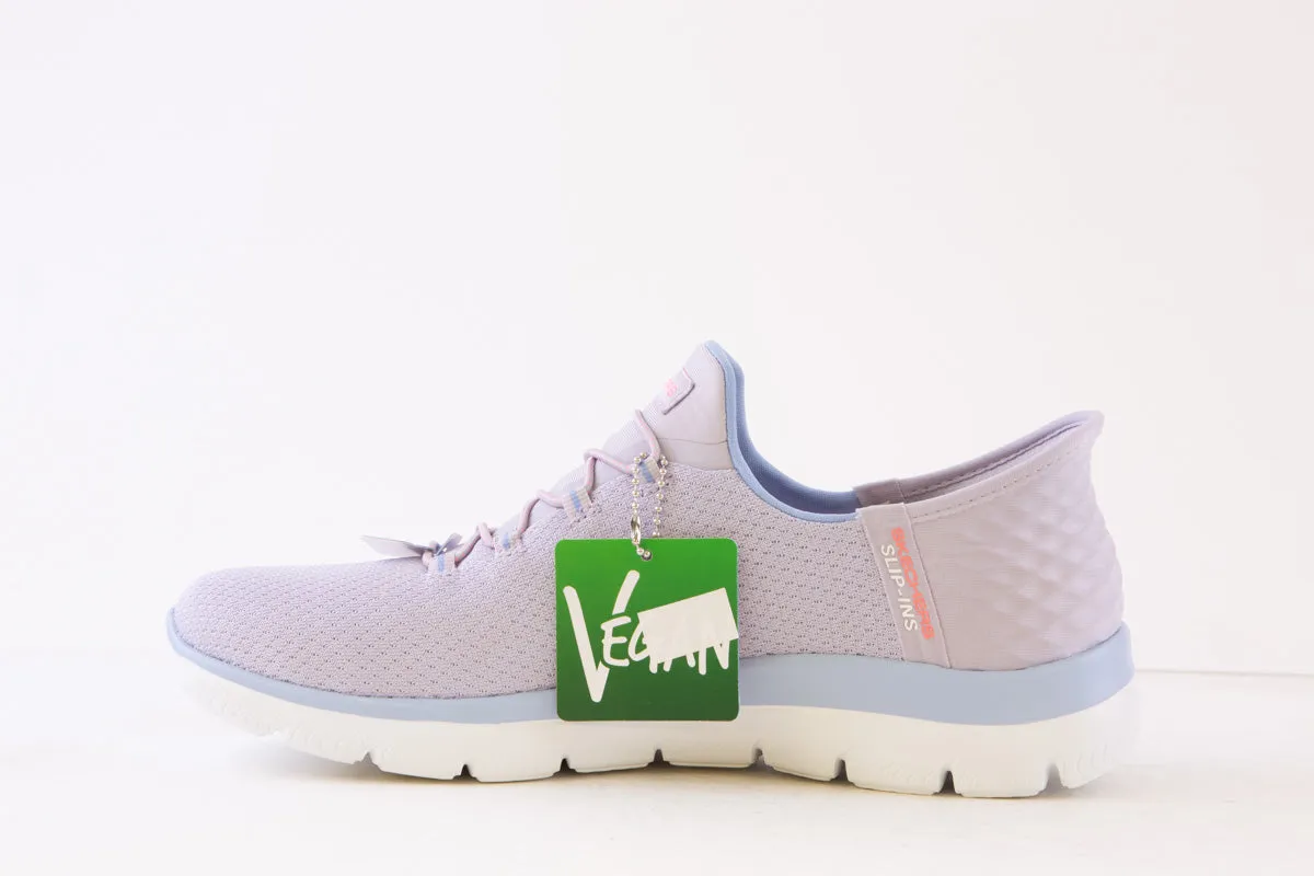 SKECHERS - 150123 SLIP-INS:SUMMITS DIAMOND DREAM-BUNGEE TRAINER - LAVENDER