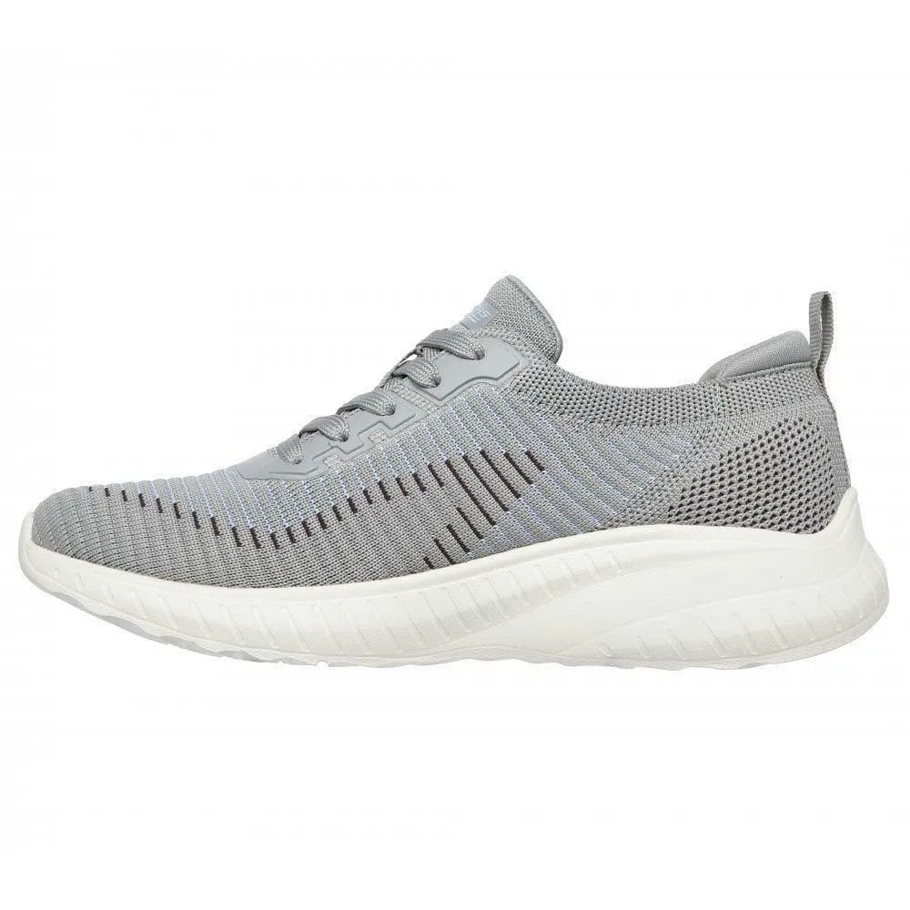 Skechers Ladies Bobs Squad Chaos Renegade Parade Vegan Trainer Shoes 117207/GYMT