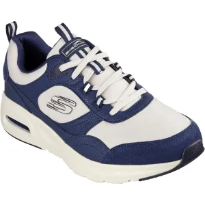 Skechers Mens Skech-Air Court - Yatton 232648-NVNT Navy/Natural Lace Up Shoe