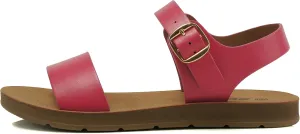 Soda PLENTY ~ Women's Strappy Ankle Wrap Buckle Fashion Flat Sandals