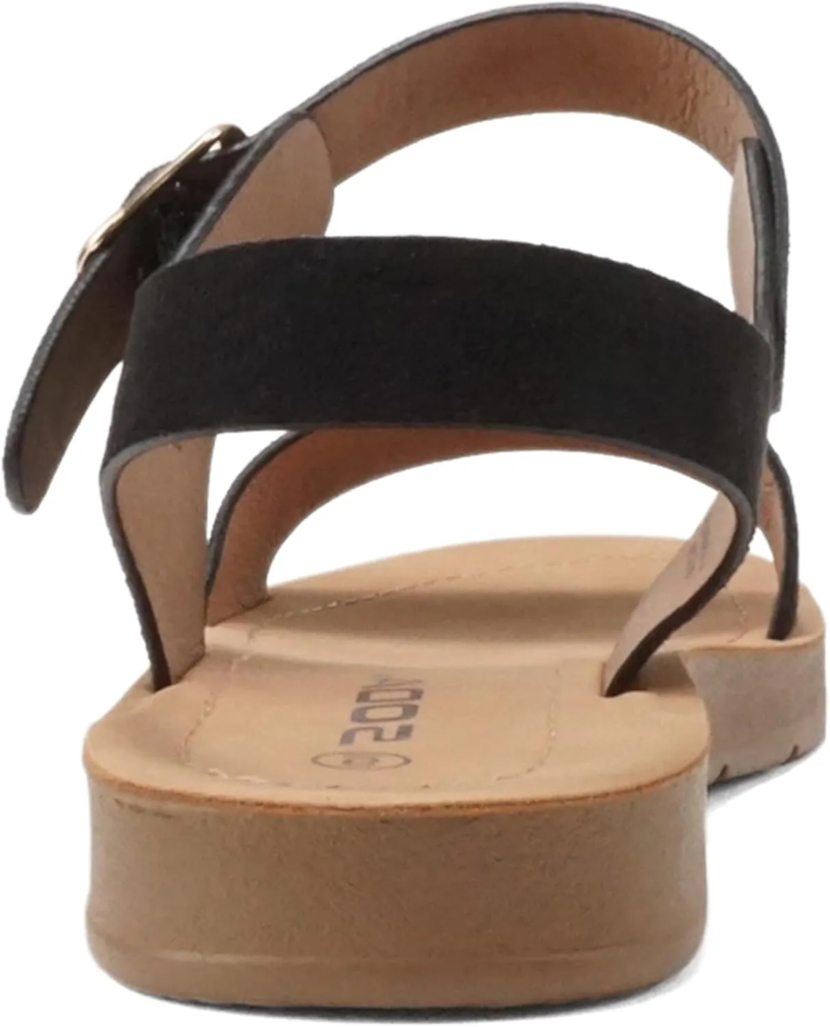 Soda PLENTY ~ Women's Strappy Ankle Wrap Buckle Fashion Flat Sandals