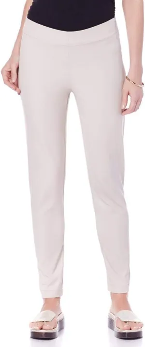 Studio Women's Plus Size Bi-Stretch Slim Seam Pants Khaki Size 20W