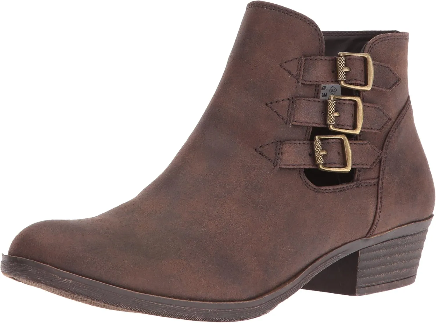 Sugar Women's Dress Block Heel Ankle Boot, Ladies Zipper Bootie