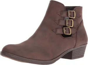 Sugar Women's Dress Block Heel Ankle Boot, Ladies Zipper Bootie