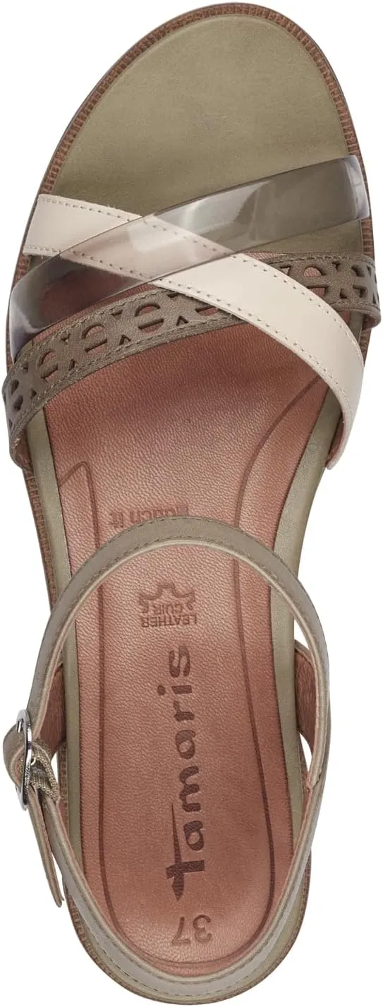 Tamaris Women's Ankle Strap Flat Sandal